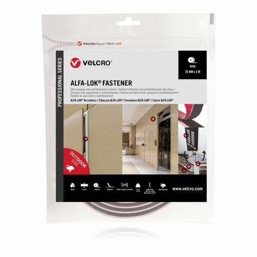 Dvostrana traka Velcro alfa-lok Crna 25 mm x 3 m Cijena