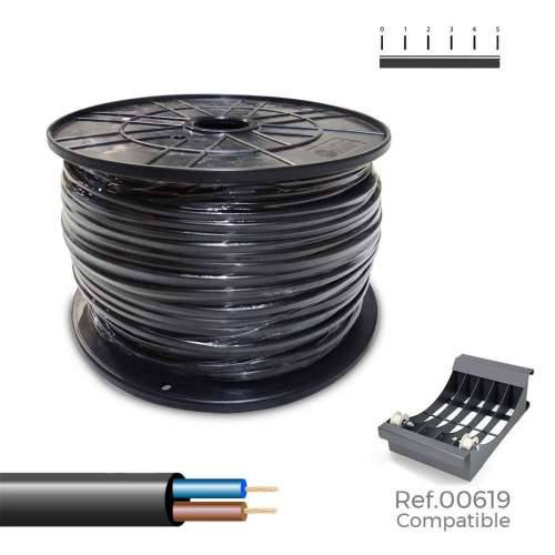 Crijevo za električni kabel Sediles Crna 2 x 1 mm 300 m H05VV-F Cijena