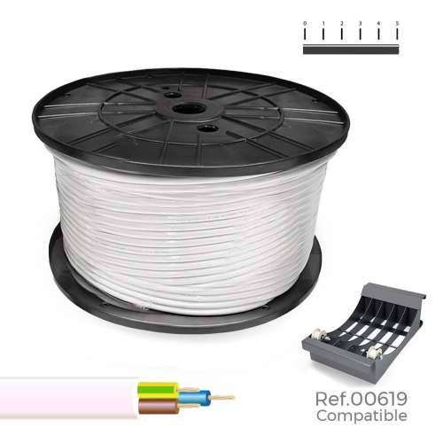 Crijevo za električni kabel Sediles vv-k0.6/1kv Bijela 3 x 2,5 mm 100 m Cijena