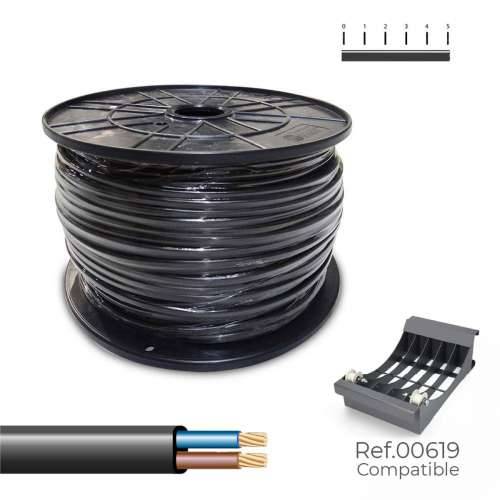 Crijevo za električni kabel Sediles Crna 2 x 1,5 mm 200 m h05vvh2-f Cijena