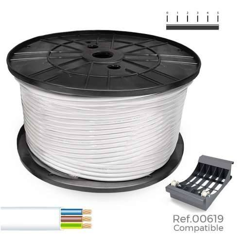 Crijevo za električni kabel Sediles Bijela 3 x 1 mm 200 m h05vvh2-f Cijena