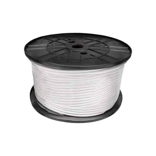 Crijevo za električni kabel Sediles Bijela 2 x 0,75 mm 400 m h05vvh2-f Zavojnica Cijena