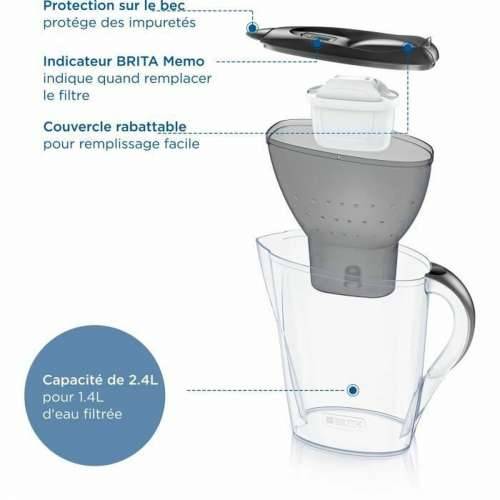 Vrč na filtar Brita Carafe Marella Grafit Plastika 2,4 L Cijena