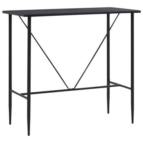 Barski stol crni 120 x 60 x 110 cm MDF Cijena