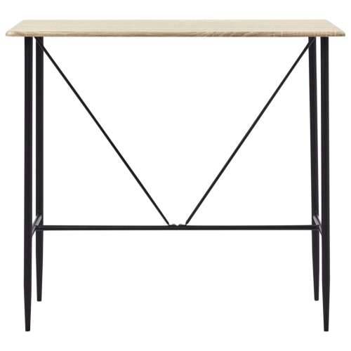 Barski stol boja hrasta 120 x 60 x 110 cm MDF Cijena