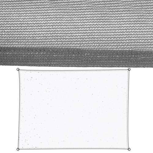 Sjenila jedra Vela sombreo Siva 3,5 x 5 m 90 x 180 x 0,5 cm 350 x 500 x 0,5 cm Nadstrešnica Cijena