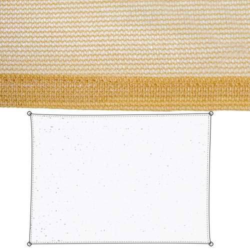 Sjenila jedra Vela sombreo Bež 350 x 500 x 1 cm 350 x 1 x 500 cm Cijena