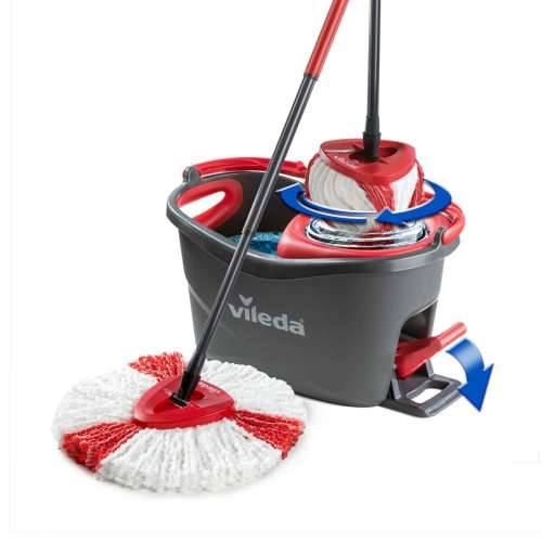 Mop with Bucket Vileda Turbo Easywriting & Clean polipropilen Cijena
