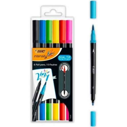 Flomaster Bic 989694 Crna (6 kom.) Cijena