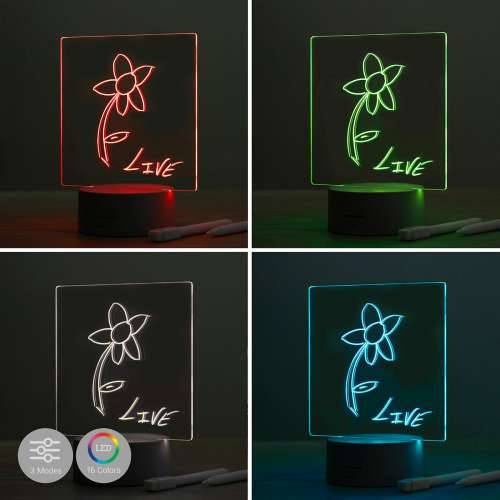 LED Ploča za Bilješke i Poruke Lemo InnovaGoods Cijena