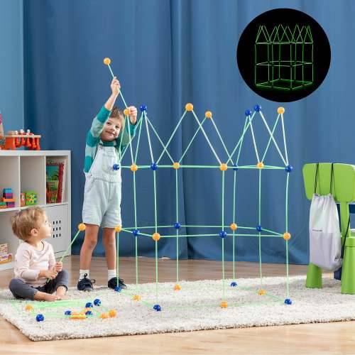 Set za Izgradnju Tvrđava za Djecu Builkitt InnovaGoods 155 Dijelovi Cijena