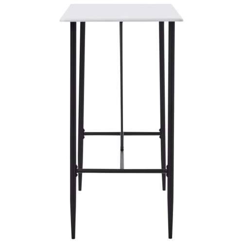 Barski stol bijeli 120 x 60 x 110 cm MDF - Bijela 1 Cijena