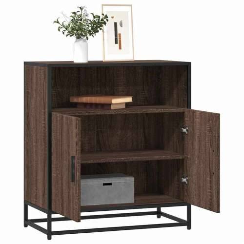 Komoda boja hrasta 68x35x76 cm konstruirano drvo - Smeđi hrast 1 Cijena
