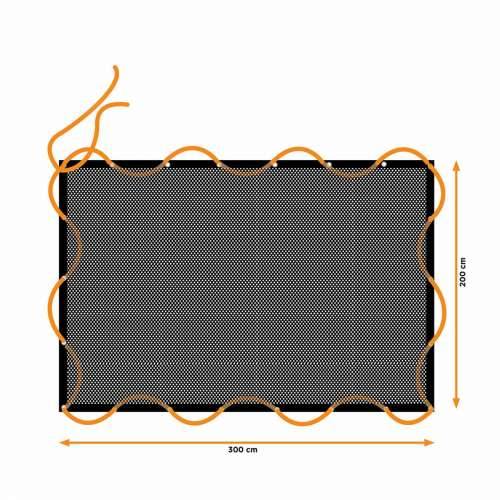 Mreža za vuču Black & Decker 2 x 3 m Plastika Cijena