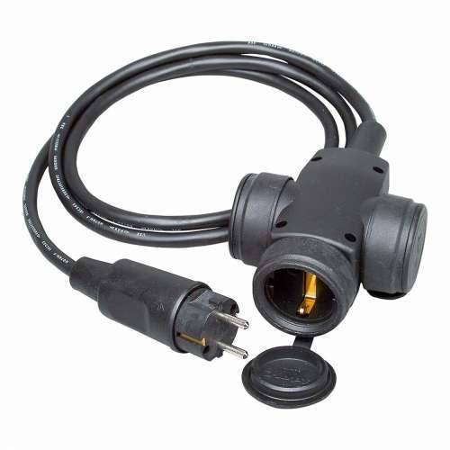 Produžni Kabel Kopp H07RN-F Crna 1,5 m Trostruko Bipolarni Cijena