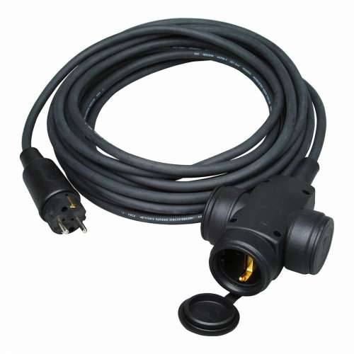 Produžni Kabel Kopp H07RN-F Crna 10 m Trostruko Bipolarni Cijena