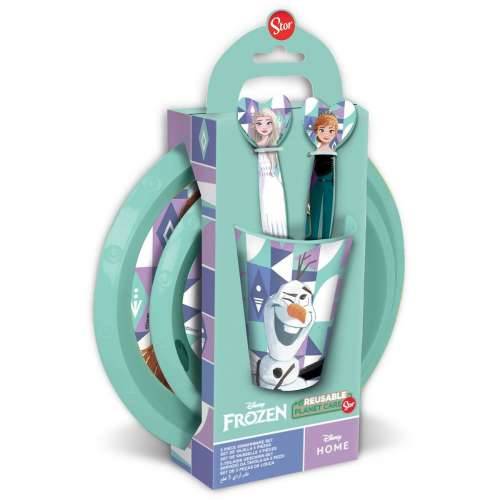 Set Dječjeg Posuđa Frozen CZ11310 Plastika (5 Dijelovi) Cijena