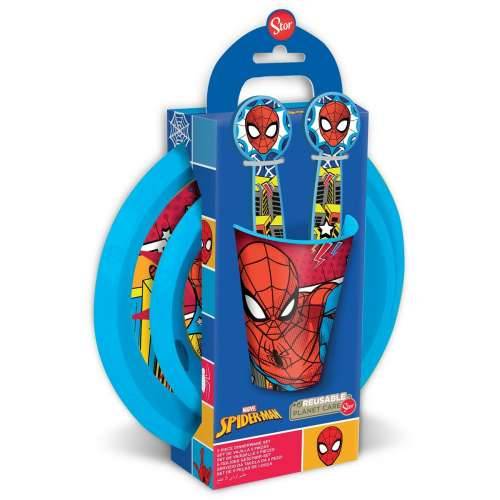 Set Dječjeg Posuđa Spider-Man CZ11313 Plastika (5 Dijelovi) Cijena