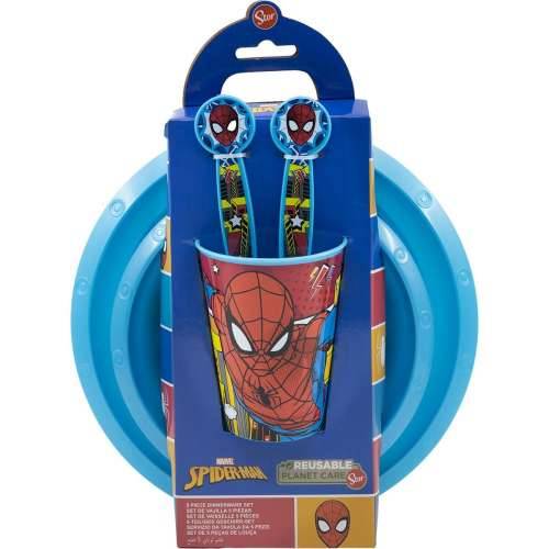 Set Dječjeg Posuđa Spider-Man CZ11313 Plastika (5 Dijelovi) Cijena
