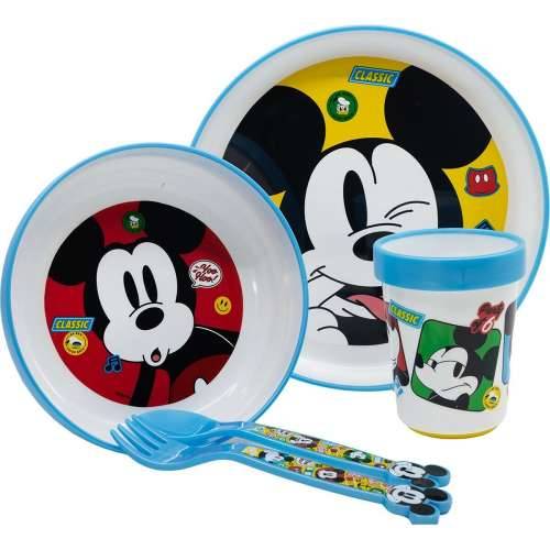 Set Dječjeg Posuđa Mickey Mouse CZ11306 Plastika (5 Dijelovi) Cijena