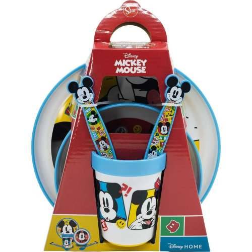 Set Dječjeg Posuđa Mickey Mouse CZ11306 Plastika (5 Dijelovi) Cijena