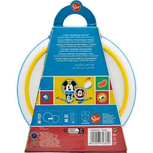 Set Dječjeg Posuđa Mickey Mouse CZ11306 Plastika (5 Dijelovi) Cijena