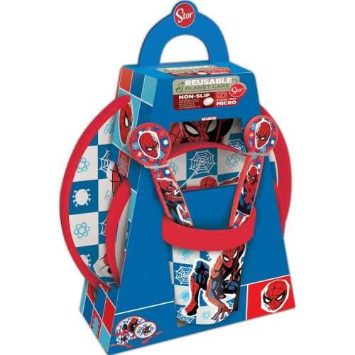Set Dječjeg Posuđa Spider-Man CZ11308 Plastika (5 Dijelovi) Cijena