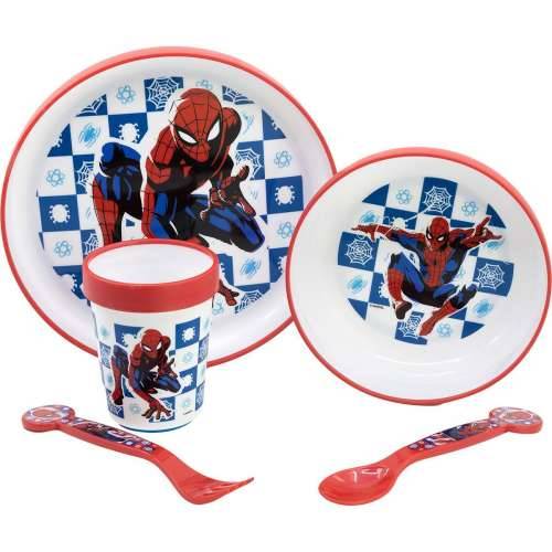 Set Dječjeg Posuđa Spider-Man CZ11308 Plastika (5 Dijelovi) Cijena