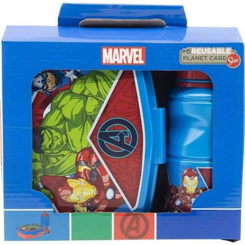 Kutija za Ručak s Umetnutom Bocom The Avengers CZ11275 380 ml 17 cm Plastika Cijena