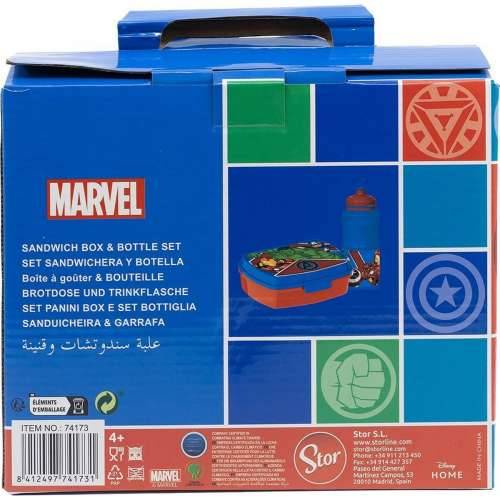 Kutija za Ručak s Umetnutom Bocom The Avengers CZ11275 380 ml 17 cm Plastika Cijena