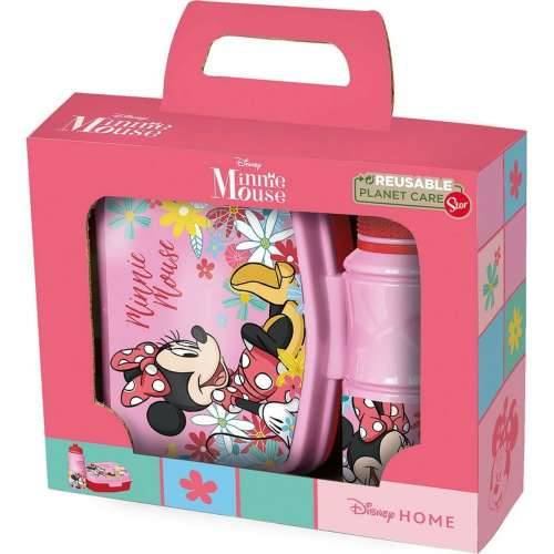 Kutija za Ručak s Umetnutom Bocom Minnie Mouse CZ11278 380 ml 17 cm Plastika Cijena