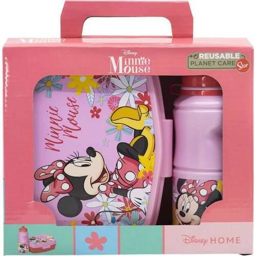 Kutija za Ručak s Umetnutom Bocom Minnie Mouse CZ11278 380 ml 17 cm Plastika Cijena