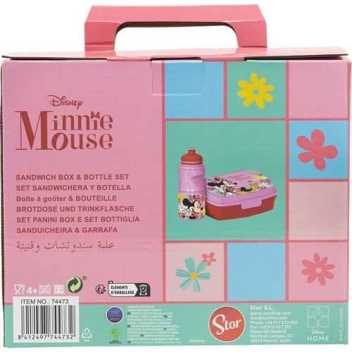 Kutija za Ručak s Umetnutom Bocom Minnie Mouse CZ11278 380 ml 17 cm Plastika Cijena