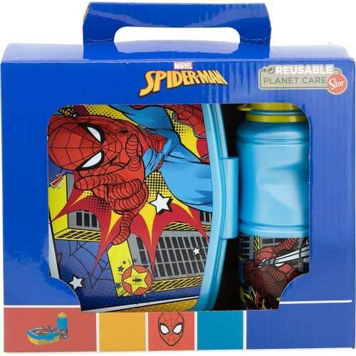 Kutija za Ručak s Umetnutom Bocom Spider-Man CZ11279 380 ml 17 cm Plastika Cijena