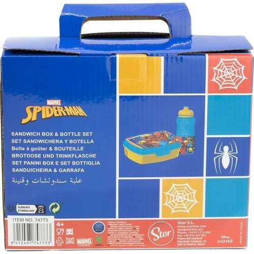 Kutija za Ručak s Umetnutom Bocom Spider-Man CZ11279 380 ml 17 cm Plastika Cijena