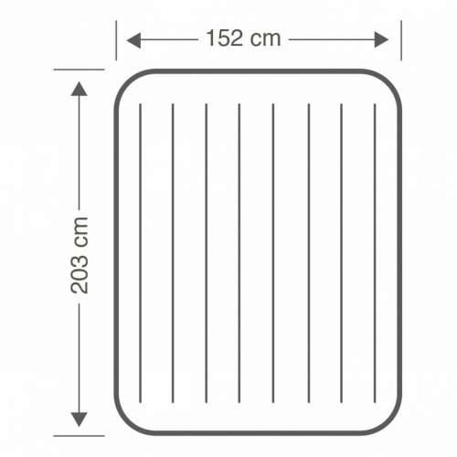 Zračni madrac Intex 152 x 25 x 203 cm (3 kom.) Cijena