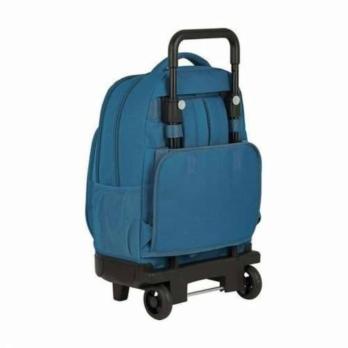 Školski Ruksak s Kotačima Compact BlackFit8 Egeo Plava 33 X 45 X 22 cm Cijena