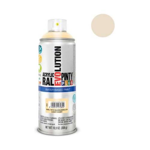 Boja u spreju Pintyplus Evolution RAL 1015 400 ml Vodena baza Light Ivory Cijena