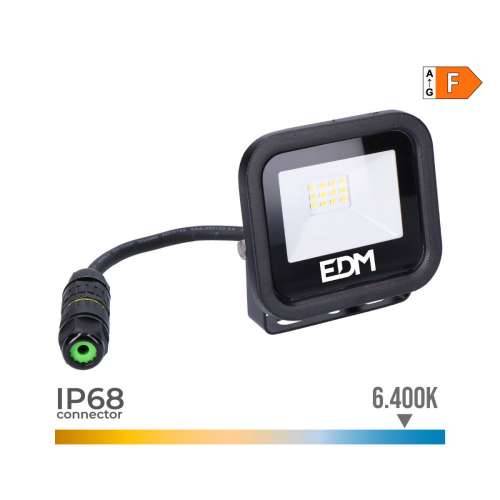 LED spotlight EDM 70400 Black Series Crna F 2100 W 10 W 800 lm 9,2 x 8,1 x 2,7 cm (6400 K) Cijena