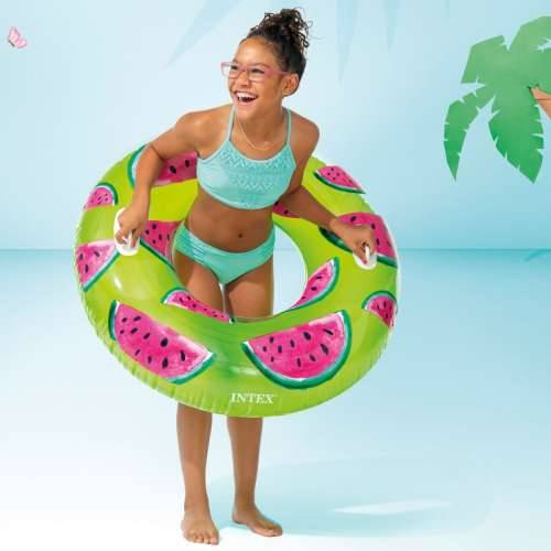 Kolut na Napuhavanje Krafna Intex Tropical Fruits Ø 107 cm (12 kom.) Cijena