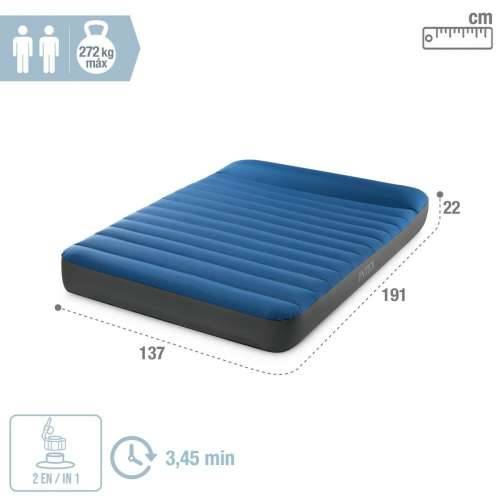 Zračni madrac Intex 137 x 22 x 191 cm (3 kom.) Cijena