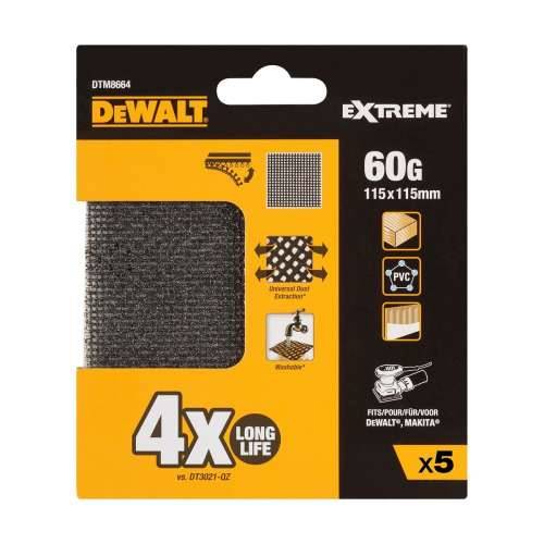 Oštrice s više alata Dewalt dtm8664-qz 115 x 115 mm Orbitalna brusilica 5 kom. Cijena