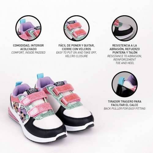 Sportske tenisice s LED svjetlima LOL Surprise! Velcro Crna Cijena