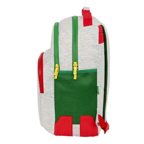 Školski Ruksak Benetton Pop Siva (32 x 42 x 15 cm) Cijena