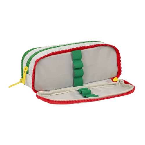 Trostruka pernica Benetton Pop Siva (21 x 8 x 8 cm) Cijena