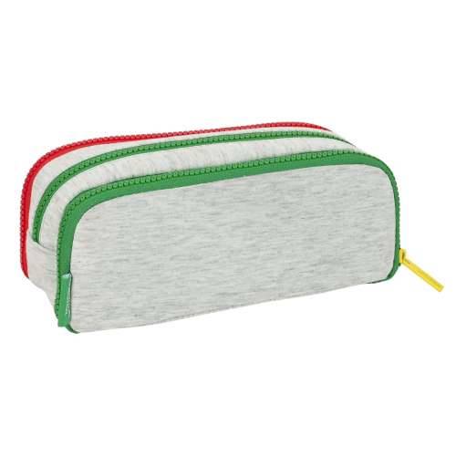 Trostruka pernica Benetton Pop Siva (21 x 8 x 8 cm) Cijena