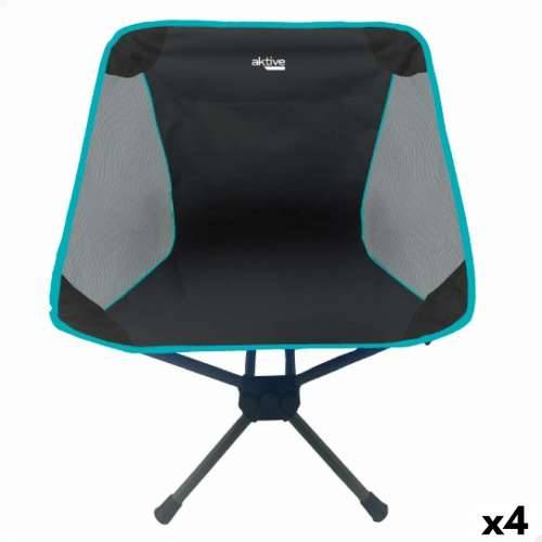 Sklopiva stolica za kampiranje Aktive 58 x 66 x 46 cm (4 kom.) Cijena