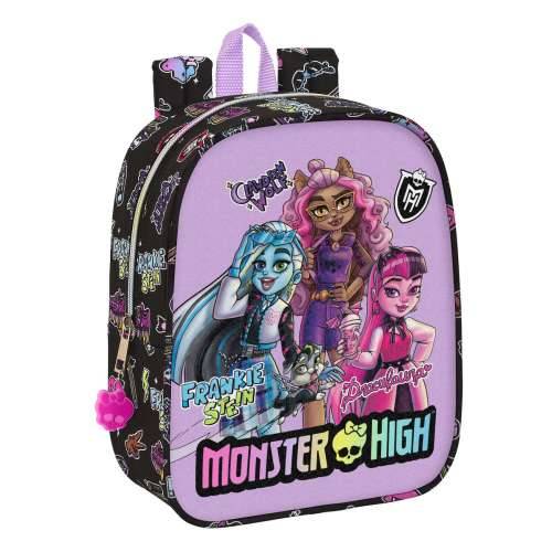 Školski Ruksak Monster High Creep Crna 22 x 27 x 10 cm Cijena