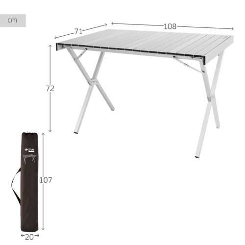 Sklopivi stol Aktive 108 x 72 x 71 cm (2 kom.) Cijena