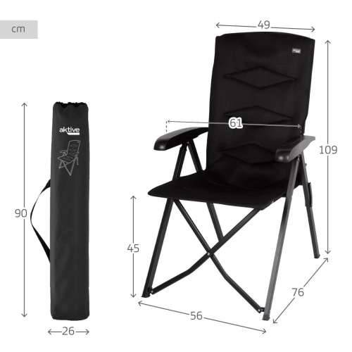 Sklopivu Stolicu Aktive 49 x 109 x 76 cm Cijena